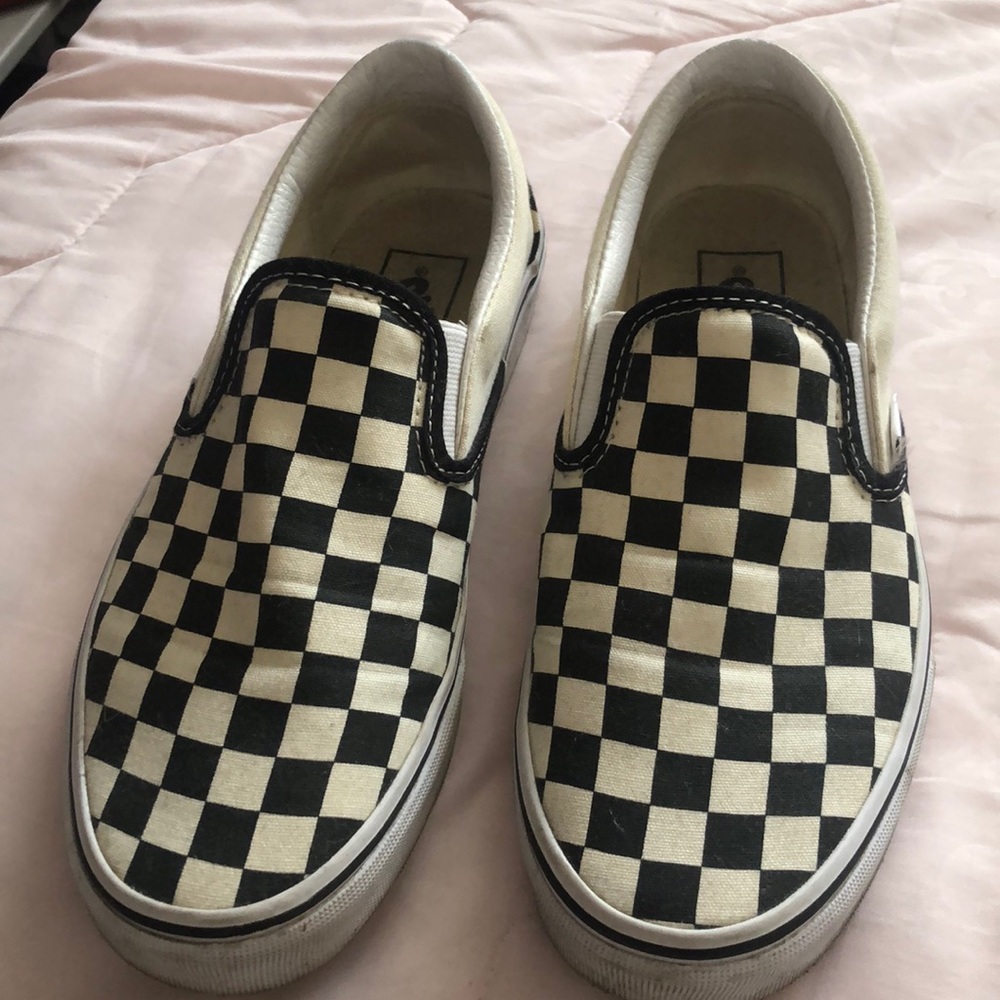 Checkered Vans